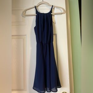 Royal blue dress from Bluerain.